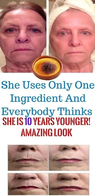 She Uses Only One Ingredient, And Everybody Think She Is 10 Years Younger! Amazing Look