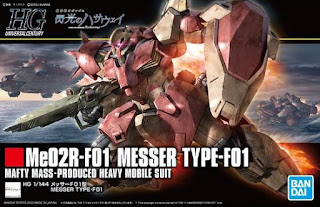 [Lottery sale] HG 1/144 Messer Type-F01 [Shipping in April 2022]