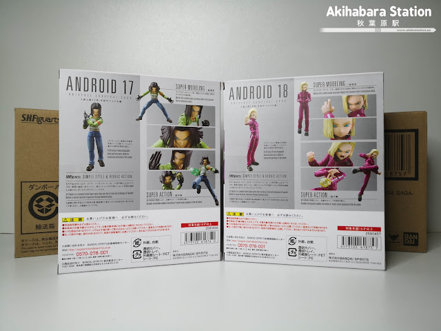 Review de S.H.Figuarts Android 17 y Android 18 - Universe Survival Saga - de Dragon Ball Super - Tamashii Nations