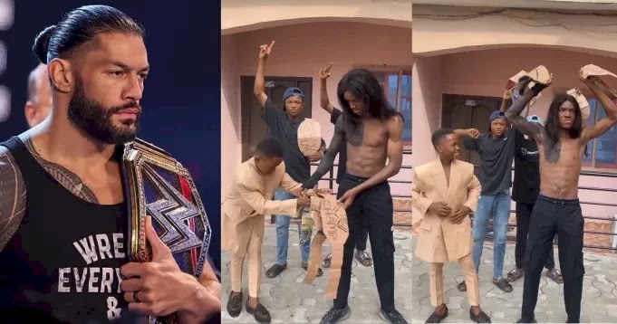 WWE Rewards Nigerian Brothers Who Recreated Roman Reigns' Epic Entrance (Video)