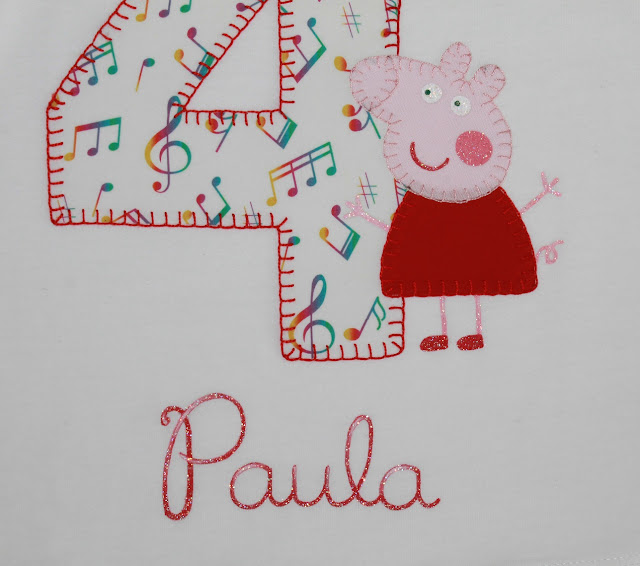 camiseta de cumpleaños Peppa Pig