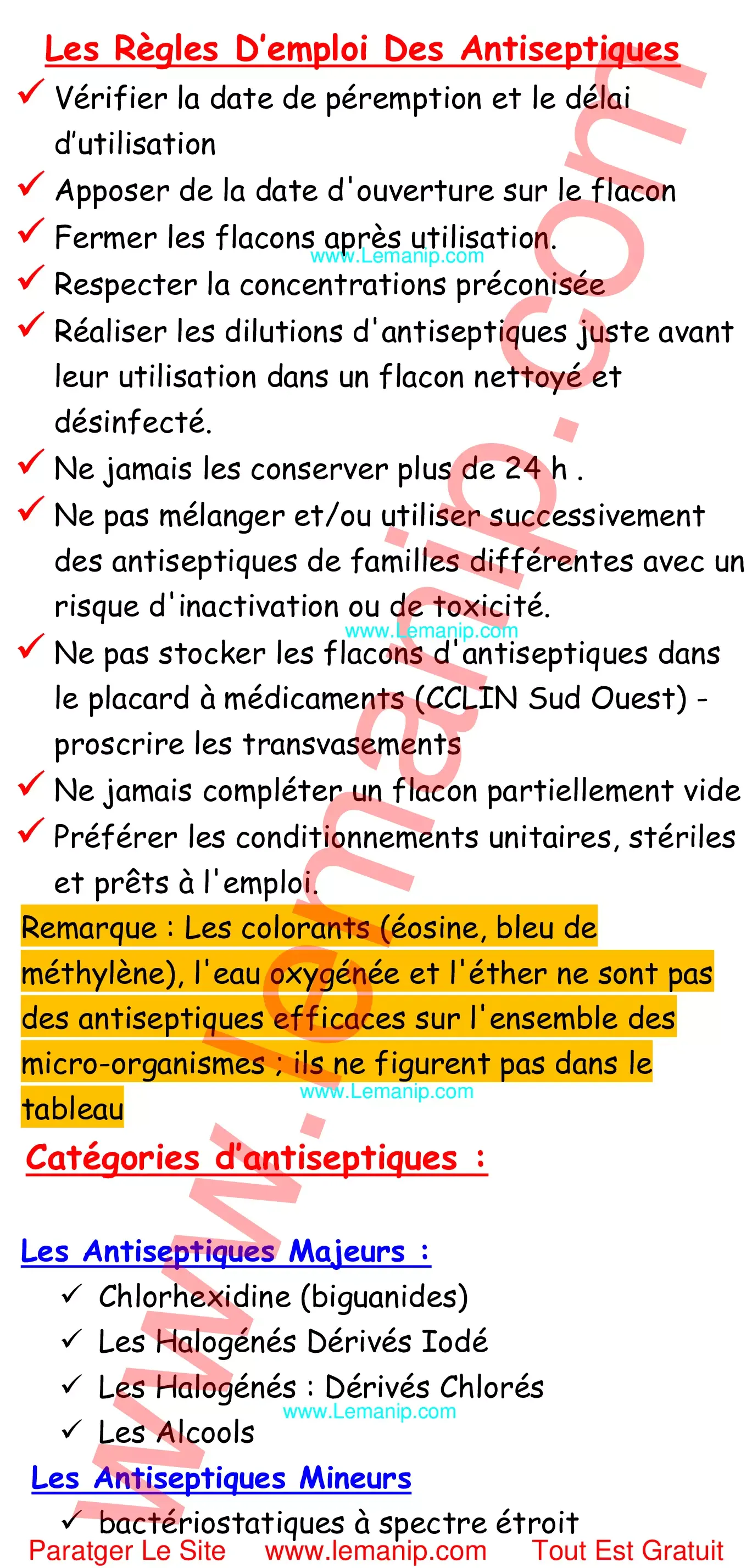 Résumé Cour 8 Du Module Pharmachologie