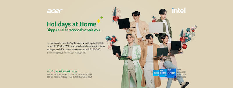 Acer Holidays at Home promo can get you IKEA makeover package worth PHP 100K!