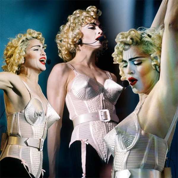 Jean Paul Gaultier for Madonna 1990s - iconic cone-bra or bullet-bra