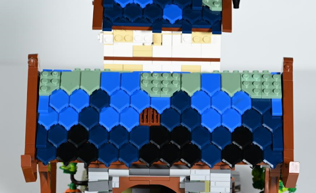 Nifeliz Medieval Town Barn Compatible With Lego