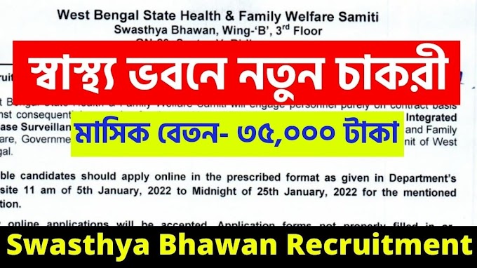 Swasthya Bhawan Recruitment 2022