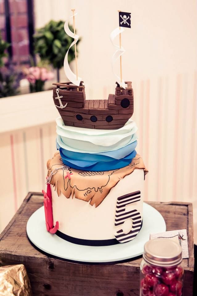 pirate birthday cakes