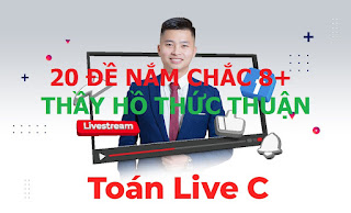 [PDF] 20 Đề Nắm Chắc 8+ Toán THPT - Hồ Thức Thuận