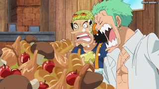 ワンピースアニメ ドレスローザ編 740話 ウソップ ゾロ | ONE PIECE Episode 740