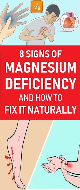 8 sign that you have magnesium deficiency