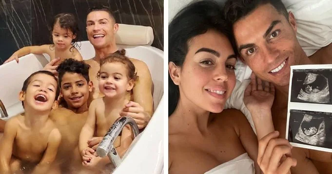 Manchester United Forward Cristiano Ronaldo's girlfriend Georgina Rodriguez pregnant with twins