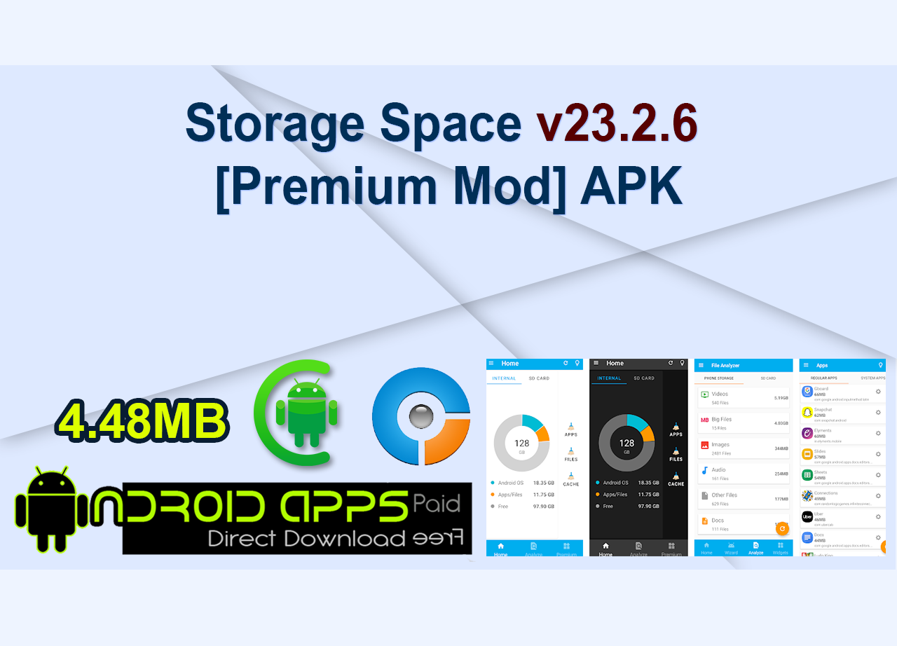 Storage Space v23.2.6 [Premium Mod] APK