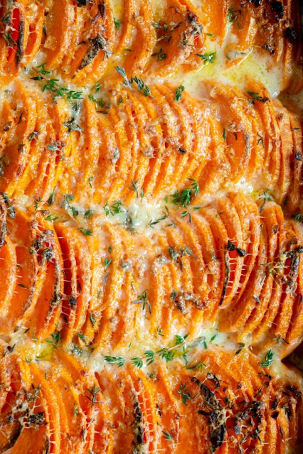 scalloped sweet potatoes