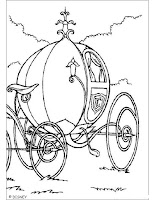 Cinderella coloring page