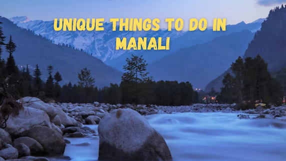 Best 8 Unique Things To Do In Manali