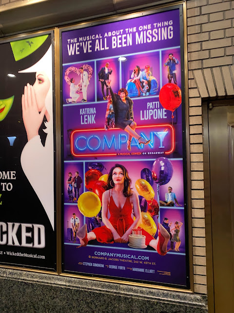 Company Broadway Musical Revival Shubert Alley Poster