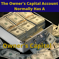 Owner's Capital Account Normal Balance