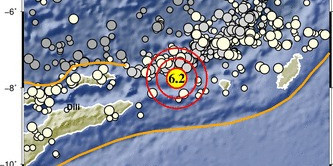 Gempa Bumi M 6,2 Landa Maluku, Belum Ada Laporan Kerusakan 