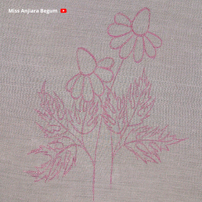 Hand Embroidery Amazing Tutorial, New Purple Flower Designs