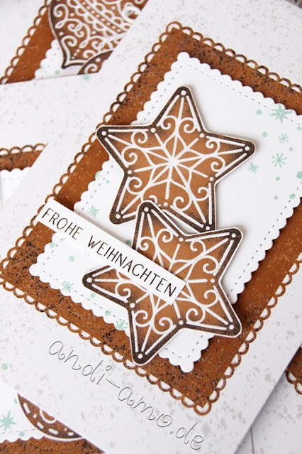 Weinachtskarten Stampin Up Lebkuchenzeit