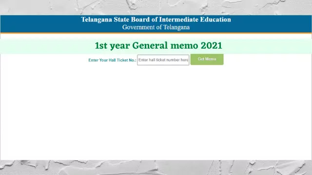 Telangana Inter 1st Year 2021 Results released