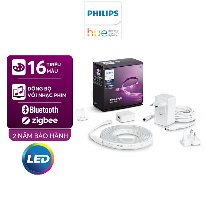Mall Shop [ philips_official_store_vn ] Bộ LED dây Philips Hue 2m cơ bản