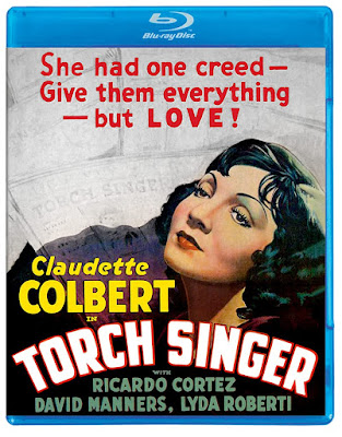 Torch Singer 1933 Claudette Colbert Blu-ray