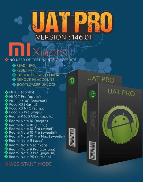 Download Uni-Android Tool - UAT PRO Version: 146.01 Update 