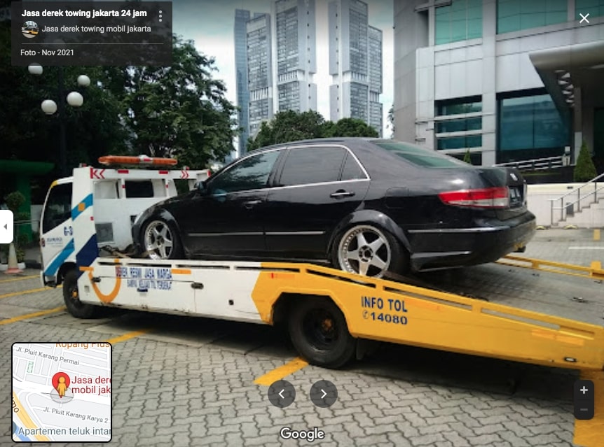 Harga Jasa Derek Mobil Jakarta - Jasa Derek Towing Mobil Jakarta