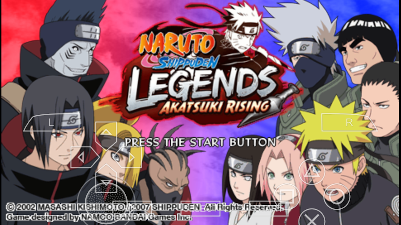 Tổng Hợp - Chia Sẻ Top Game PSP Hay : Naruto Shippuden - Legends - Akatsuki Rising PSP ( Có Link Tải )