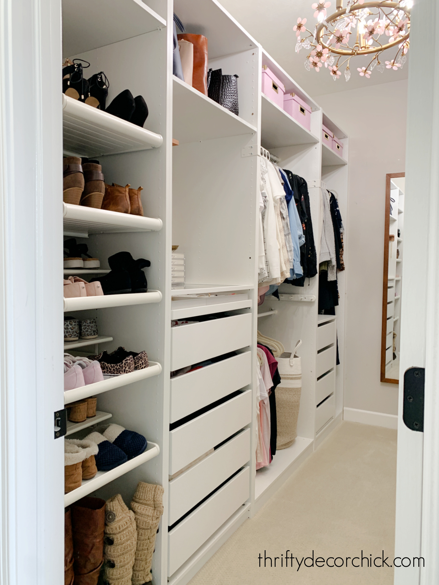 Closet makeover with IKEA Pax