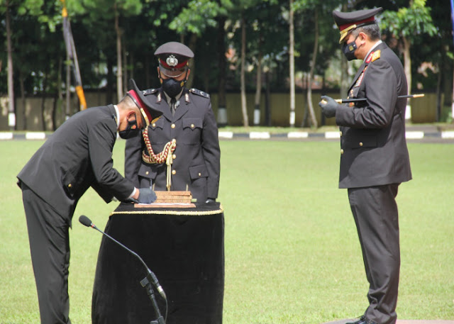 1.234 Bintara Polri resmi dilantik menjadi Perwira Pertama Polri