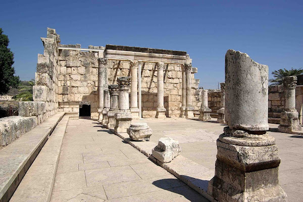 Imagen 145B | La antigua sinagoga de Capernaum | Berthold Werner / Dominio público