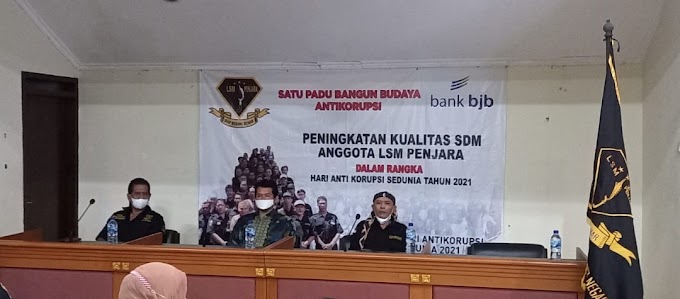 Dede Farhan Aulawi: Para Pegiat Anti Korupsi Hakikatnya Pejuang Pembangunan