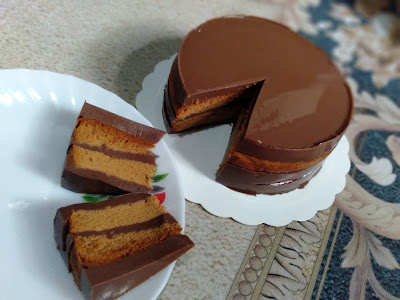 Resipi Chocolate Layer Cake atau Kek Lapis Coklat