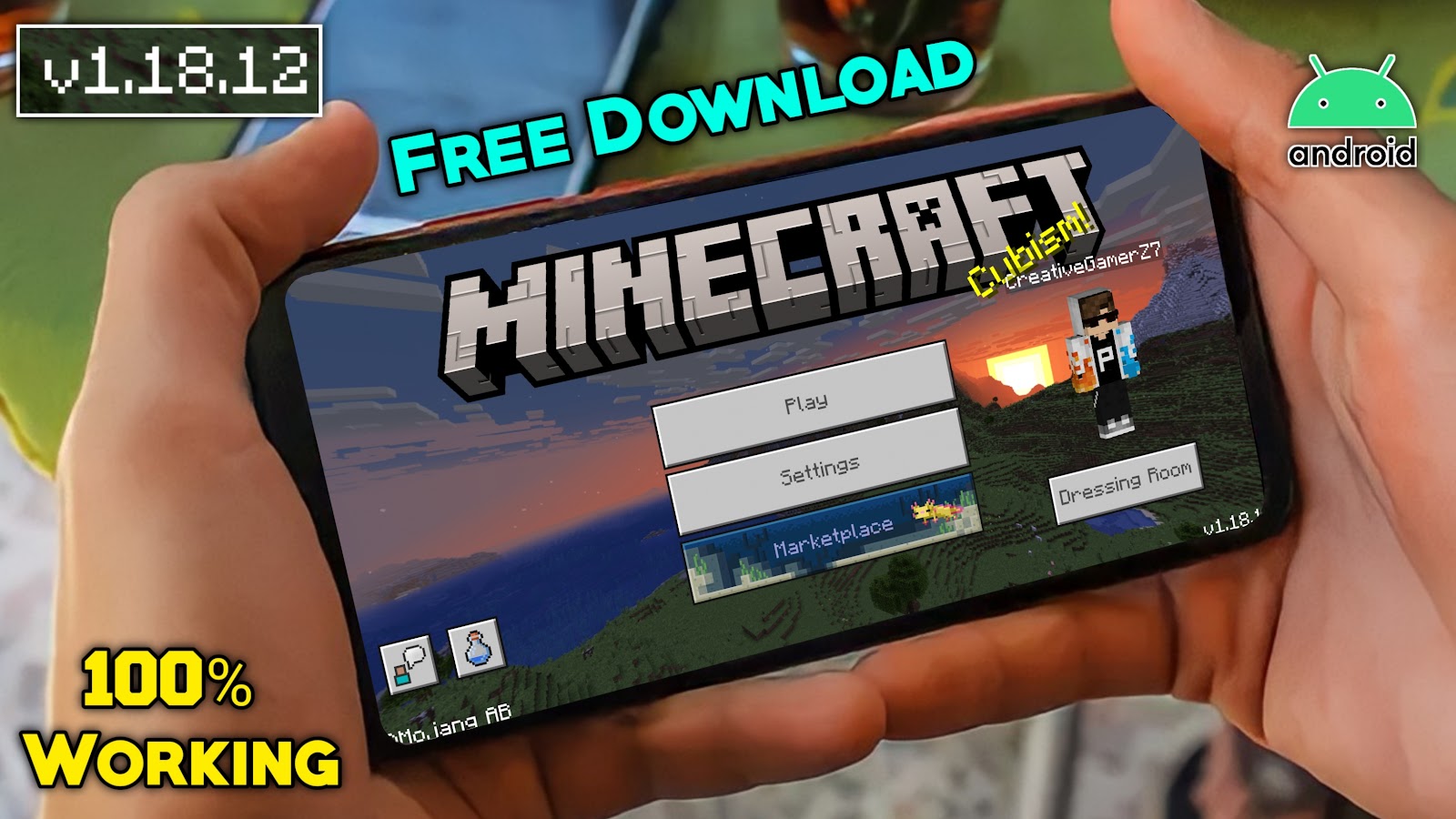 Minecraft PE 1.18.12 APK - Minecraft Pocket Edition - Micdoodle8