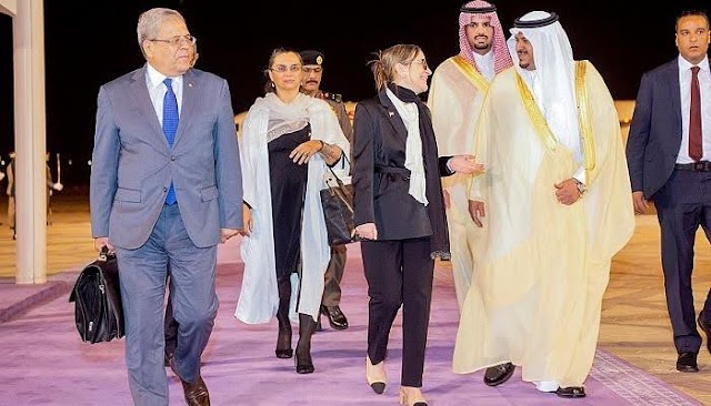 شاهد الفيديو: زلّة لسان لرئيسة الحكومة التونسية نجلاء بودن في زيارتها للسعودية Video