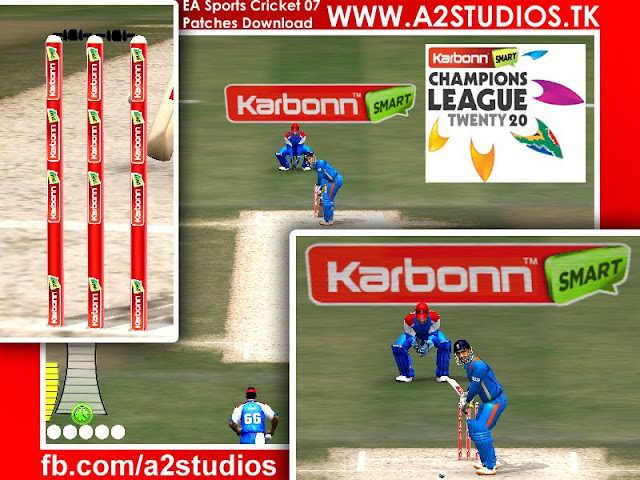 Karbon Smart Champions League T20 2013 Patch for EA Cricket 07