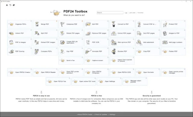 برنامج دمج ملفات PDF مجانا