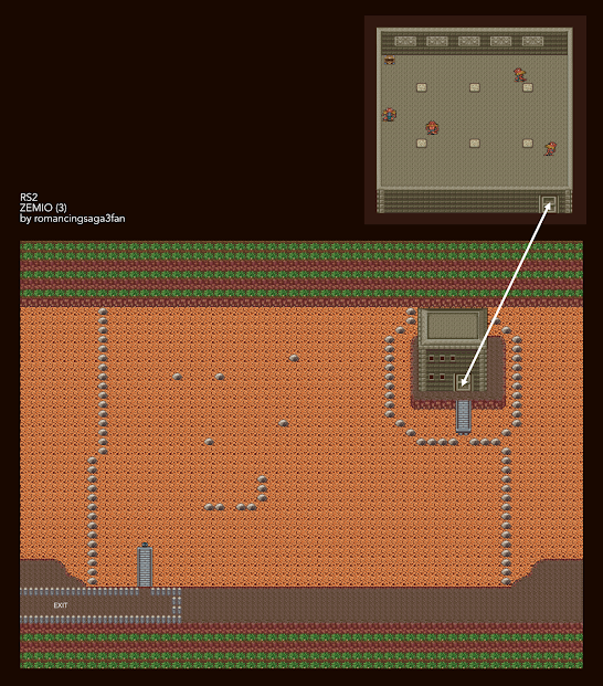 Romancing Saga 2 Zemio Map 3