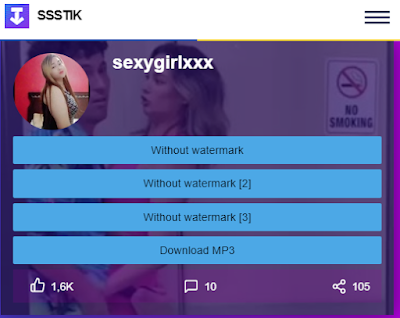 tiktok video downloader ssstik.io