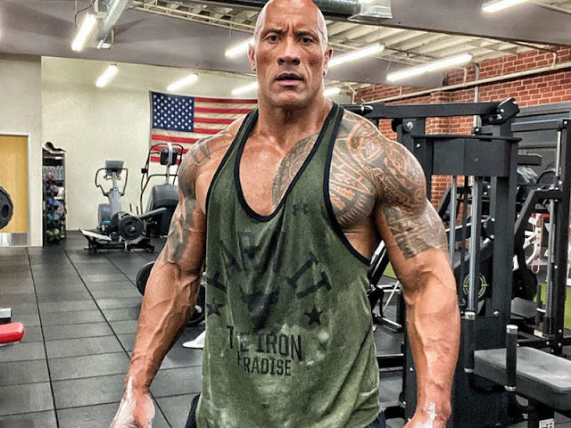 I Consume 8,000 calories per day - The Rock Reveal