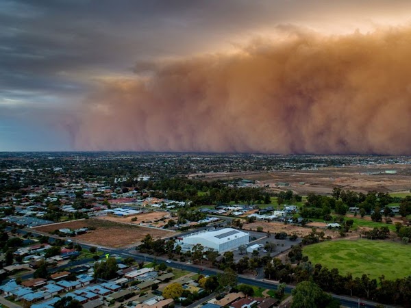 ¿Se cumple la quinta profecía? Tormenta de arena convierte el día en noche de una enorme ciudad