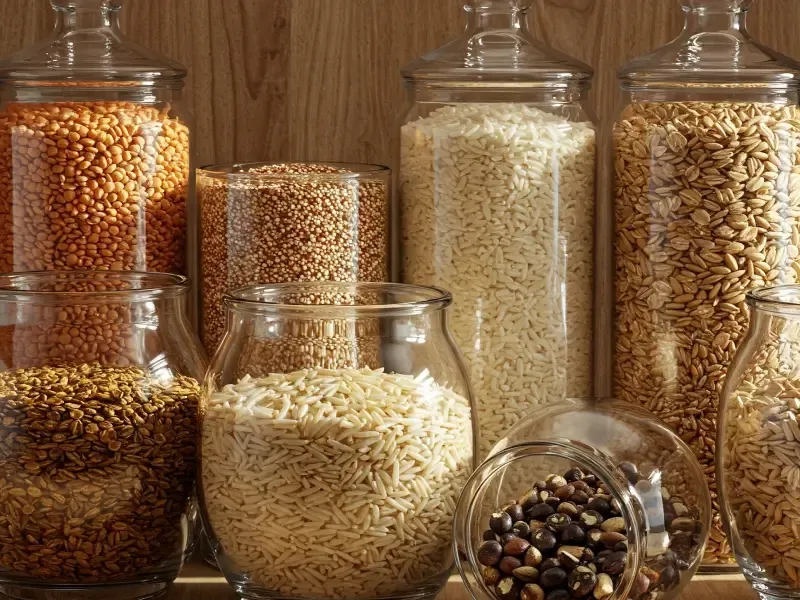 Alimentos que no caducan - legumbres y cereales