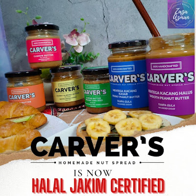 carver's homemade nut butters halal