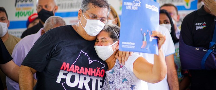 Governador Flávio Dino inaugura asfalto do povoado Palmeiral à cidade de Esperantinópolis