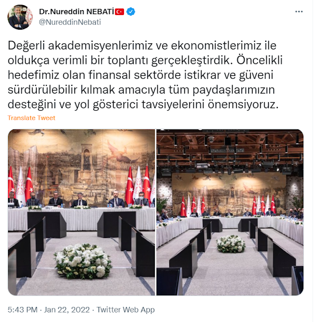 Turkish Finance Minister Nureddin Nabati