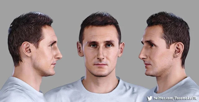 M. Klose (Legend) Face For eFootball PES 2021