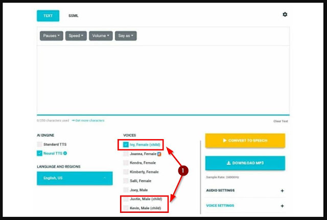 Cara download sound of text bayi di voice maker