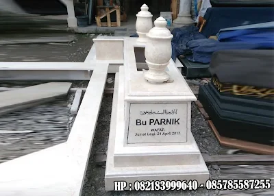 DAFTAR HARGA 20 JENIS KIJINGAN MAKAM MARMER GRANITE TERLARIS BERIKUT NISAN NYA